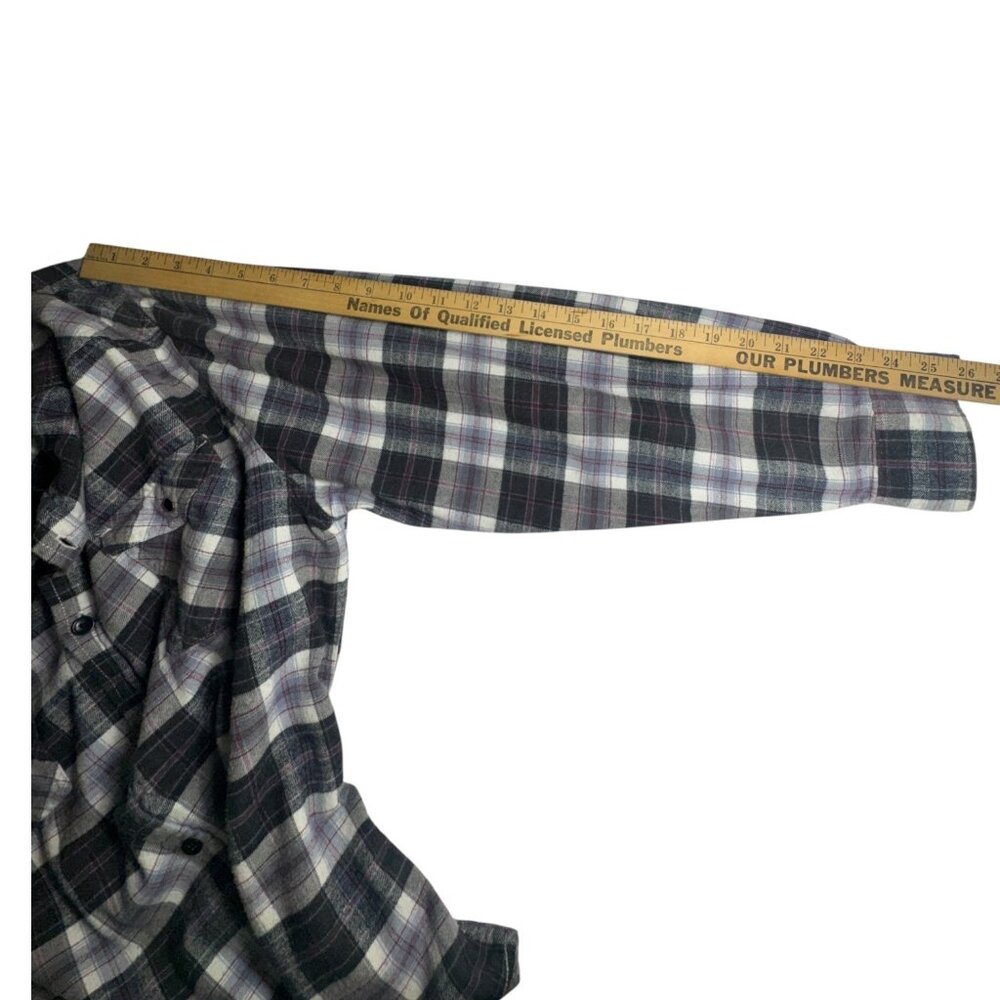 Drill Clothing Co. Mens Plaid Button-Up Shirt Size XL Long Sleeve 100% Cotton - Picture 3 of 9